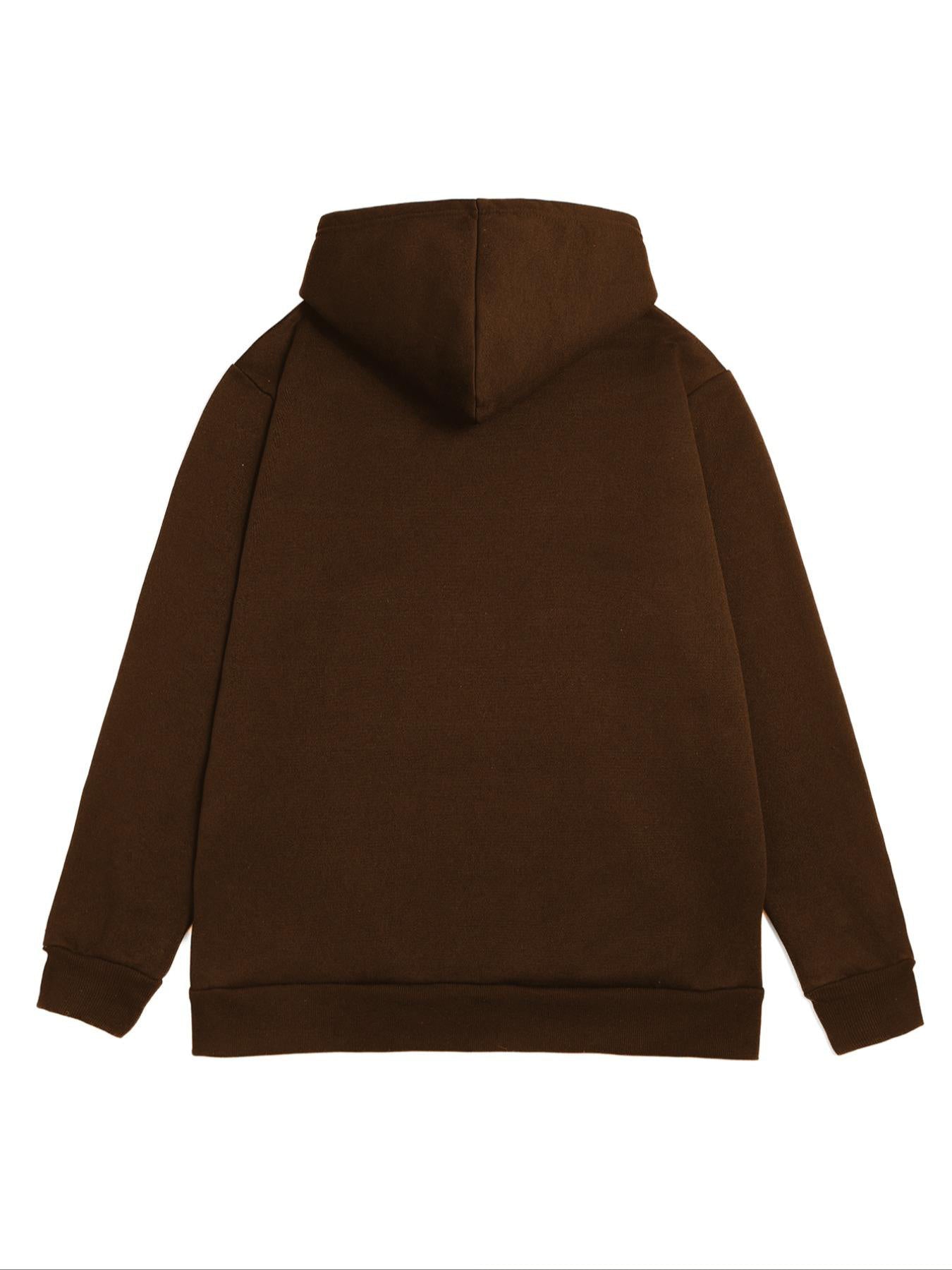 Hooded Sweatshirt, Casual, Dinosaur