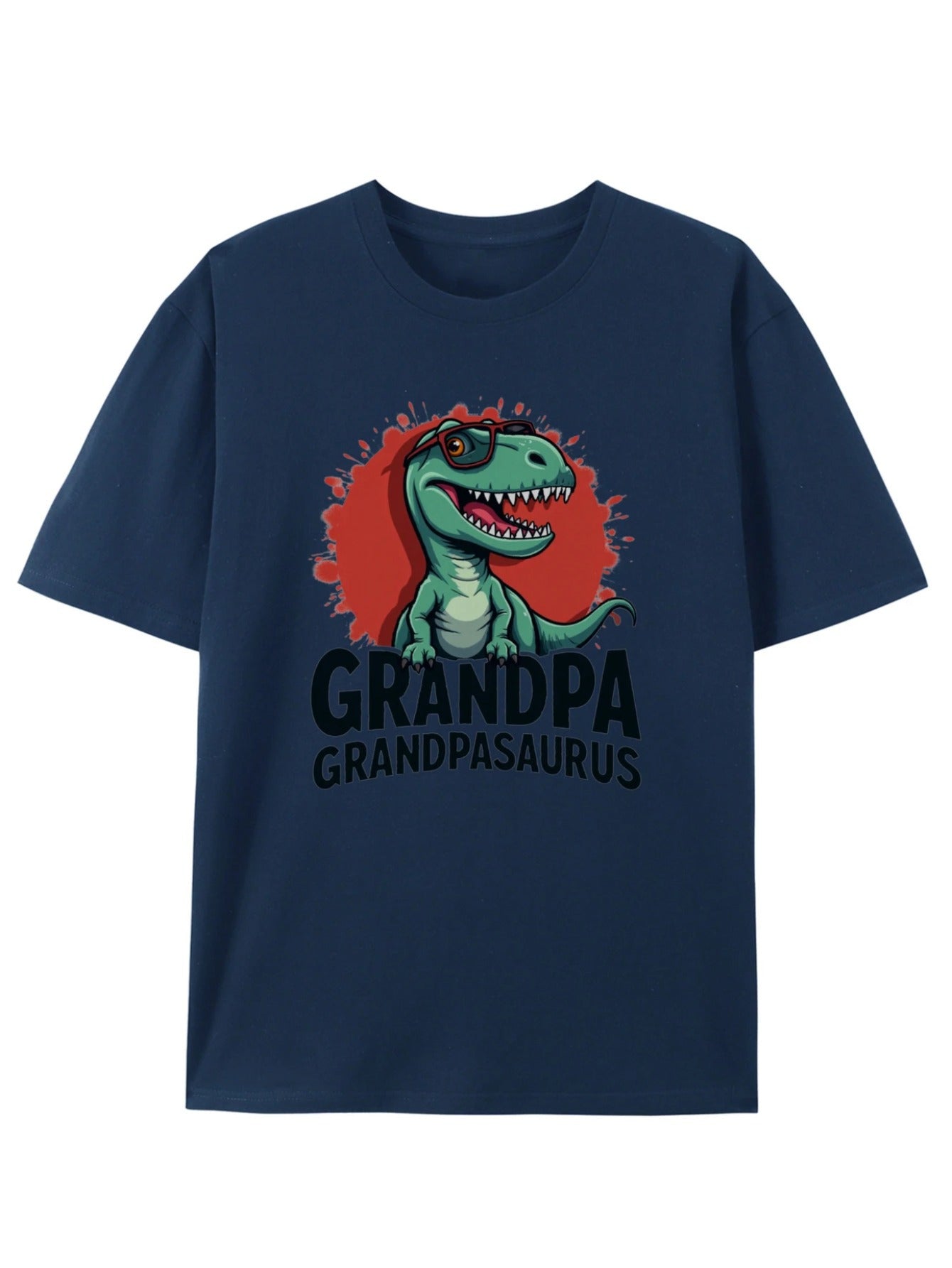 4pcs Men'S Cotton T-Shirts - Fun Cartoon Print, Soft & Breathable, Loose Fit, Short Sleeve, Round Neck, 220g\u002F㎡, Perfect for Casual Summer Wear, Machine Washable, Casual Summer Wear | Playful Graphic Tee | Soft Cotton Tee