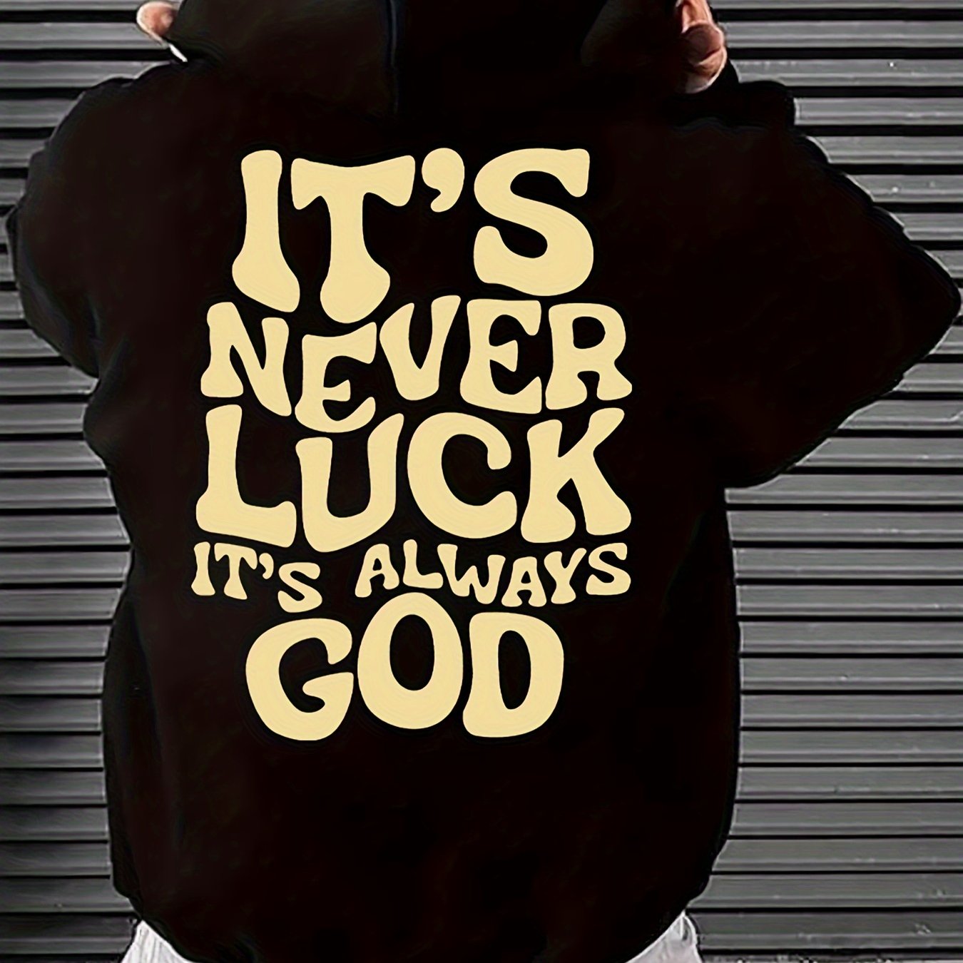Print Hoodie - Casual Pullover Hooded Sweatshirt with Front Pocket for Men, Perfect for Spring and Fall Season
