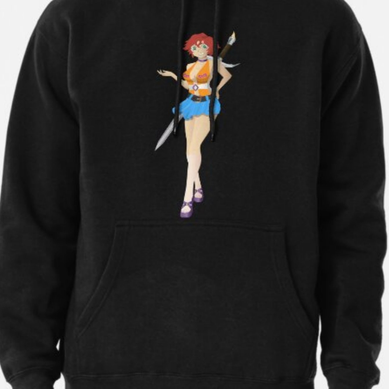 6 Sizes Available Long Sleeve Hooded Sweatshirt for Men, Casual Comfortable Pullover with Digital Heat Transfer Print, Regular Fit, All-Season Wear, Perfect for Outdoor