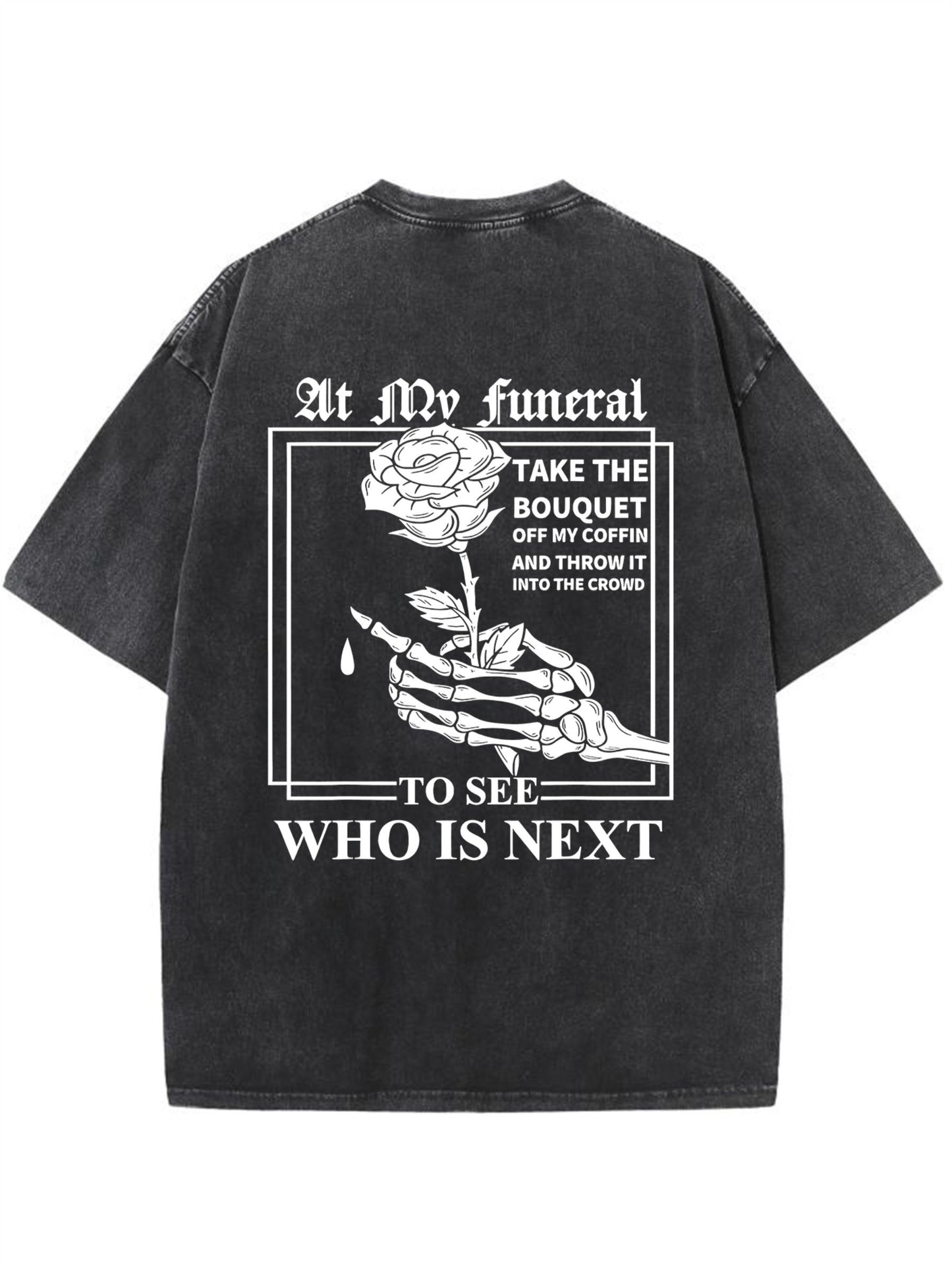 Three-Piece Set, T-Shirt with Skull Pattern Printed, Men'S T-Shirt, Summer Casual Short-Sleeved T-Shirt